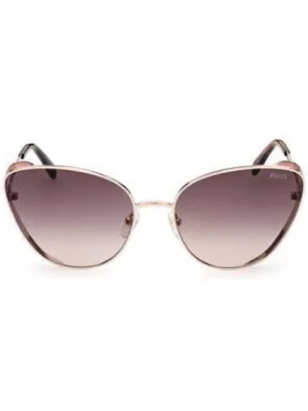 Cat-Eye Sunglasses Black/Pink in Gradient Purple by Emilio Pucci